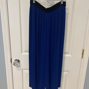 Zara Royal Blue Pleated Garment